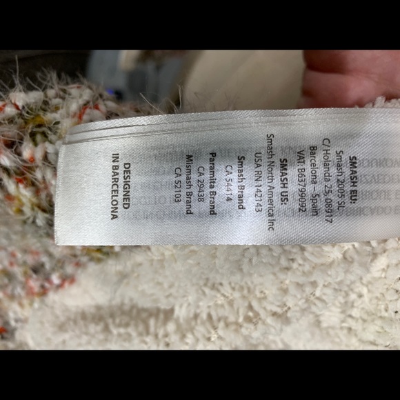 Mismash Spain Hoodie W Pom Poms Ploce Jkt Sz M NWT - Picture 3 of 6